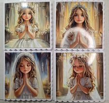 3D Edle Grusskarte "betendes