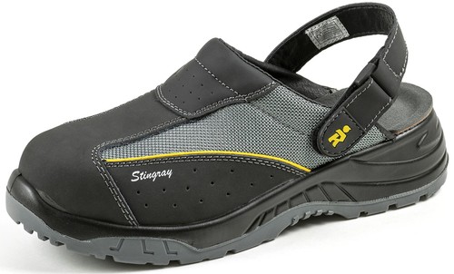 Stingray black leather - black,