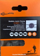 GALLAGHER Drahtverbindungsschraube Drahtklemme 10 Stück Stahldraht
