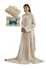 Kuscheldecke mit Ärmeln und