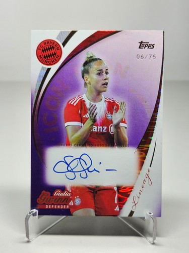 2025 topps lineage giulia - 2025-26,