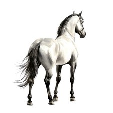100x Stickers Horse