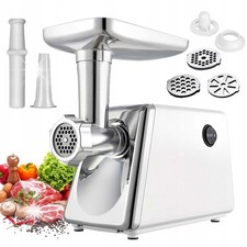 2800W Elektrischer Fleischwolf Wurstfüller Wurstmaschine Küchenmaschinen 220V