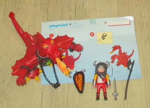 Playmobil 3327 roter - roter, drache