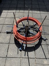 Uponor Rohr Spinne ,Ausrollen  des Rohres Helfer