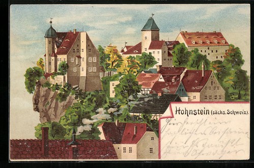 Lithographie hohnstein - lithographie,