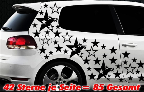 Sterne star auto - auto, aufkleber
