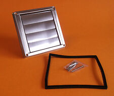 Upmann Außenverschlussklappe Gitter Lüftungsgitter Luftklappe edelstahl gebürste