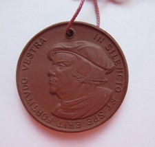 BÖTTGER STEINZEUG MEDAILLE LUTHERISCHER WELTBUND 1952 DDR