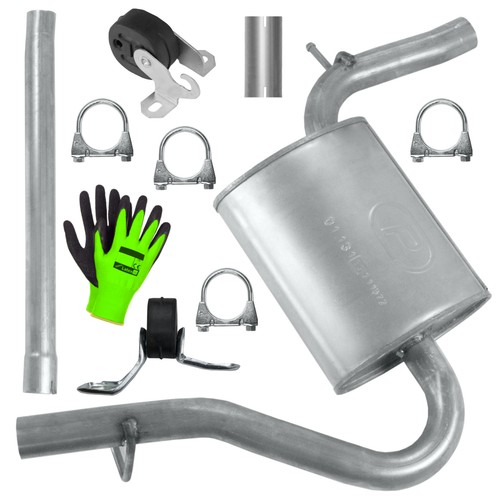 Auspuff mitteltopf für audi - für,