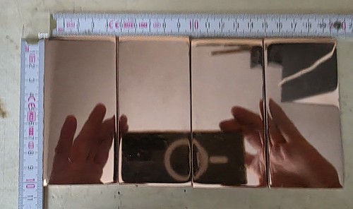 Kupferbarren aus - 4,