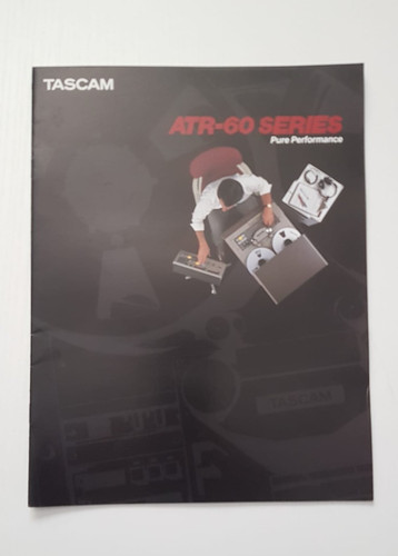 Tascam prospekt broschüre - tascam,