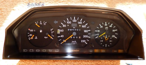 W124 kombiinstrument tacho - w124,
