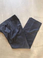 Gaby Mersmann design Damenhose Gr. 40 Regular Braun Anthrazit Melange Schurwolle