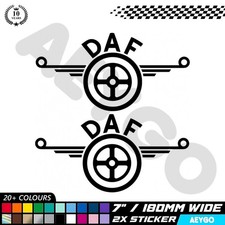 2x DAF Vinyl Aufkleber