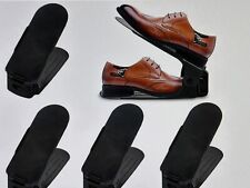 7 Organizer Verstellbarer Schuhstapler - Schuhregal Schuhhalter Schuh - Schwarz