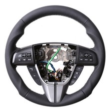 Mazda Lenkrad 3 5 Tuning Neu Beziehen Naht silber  57495