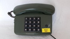  altes Tasten Telefon grün DFG 01-043/NT FeTAp Telekom Post Stecker