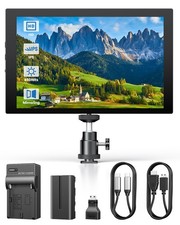 7in HDMI Camera Field Mirror Monitor iPhone Battery DSLR Photography PC Screen
