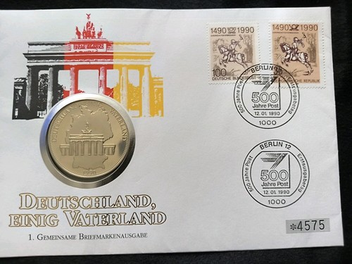 Numisbrief 1990 deutschland - numisbrief,