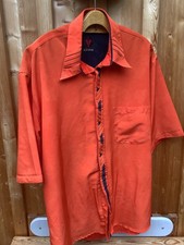 Herrenhemd, Gr. L, orange, von Leche guter Zustand 