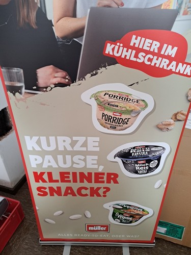 Werbetafel zum ausrollen - zum,