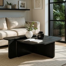Couchtisch Luxe Schwarz 90x90