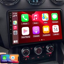 9" Android 14 Für Audi TT 8J 2006-2014 Autoradio 4+64G GPS NAVI WIFI RDS Carplay