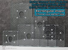 Rechteckfräse Grundplatte