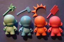 1 MUNNYWORLD Figur KIDROBOT Blind Box Series 1 Geöffnet Mini Figur