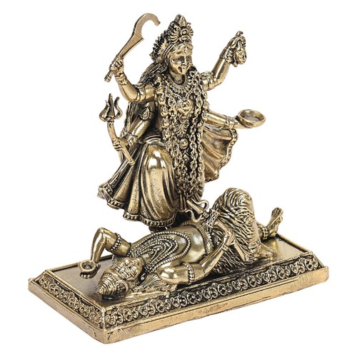 Messing kali maa murti - messing,