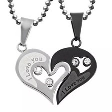 Partnerkette edelstahl puzzle - partnerkette,