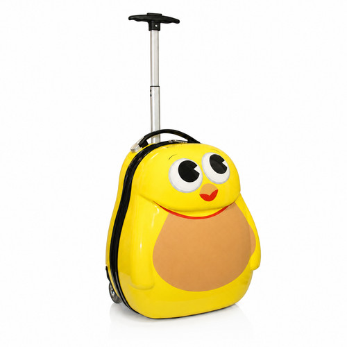 Kinderkoffer 47cm gelb - 47cm,