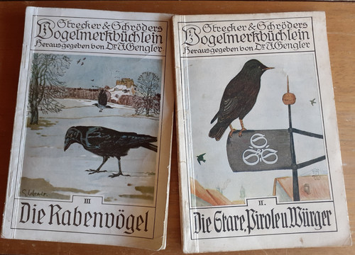 Vogelmerkbüchlein von 1911/12