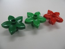 LEGO Duplo  3 x Pflanzen / Blumen oder Blüten für Dino, Zoo oder Tier Welt