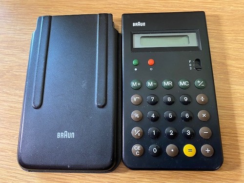 Braun taschenrechner typ 4835 - taschenrechner,