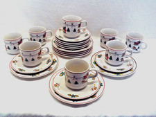 Weihnachtsservice Kaffeeservice Weihnachten Weihnachtsmann Schlitten Engel