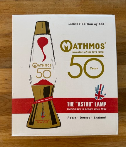 Mathmos astro lavalampe 50th - mathmos,