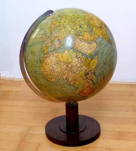 Alter erdglobus deutsche - ,