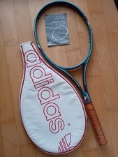 Tennisschläger Adidas Concept Delta 2 Graphite unbespannt mit Hülle