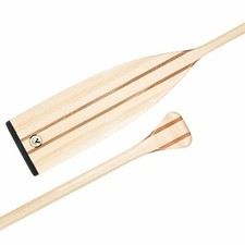 Stechpaddel Holz Kanupaddel Canadierpaddel mit verstärktem Blattende 130 bis 160