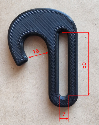 Wing haken harness für - harness,