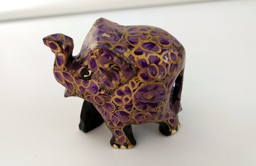Indischer elefant antik stil - elefant,