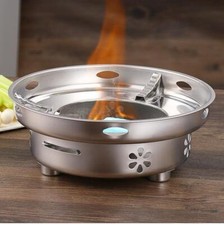 Spirituskocher rostfreier Stahl Campingkocher Flammig Outdoor Camping Koche DE