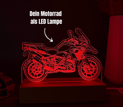 Bmw motorrad deko lampe - motorrad,