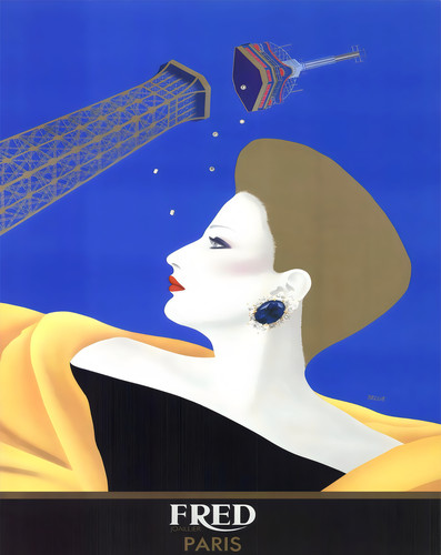Fred joaillier paris poster - fred,