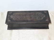 Jugendstil Schmuck Schatulle Kästchen Schwarz !