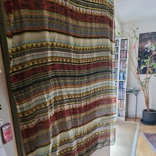 ❤️❤️❤️ Hippie  Schal Halstuch  Neu. Ein Blickfang ❤️❤️❤️ ca. 95x170cm.