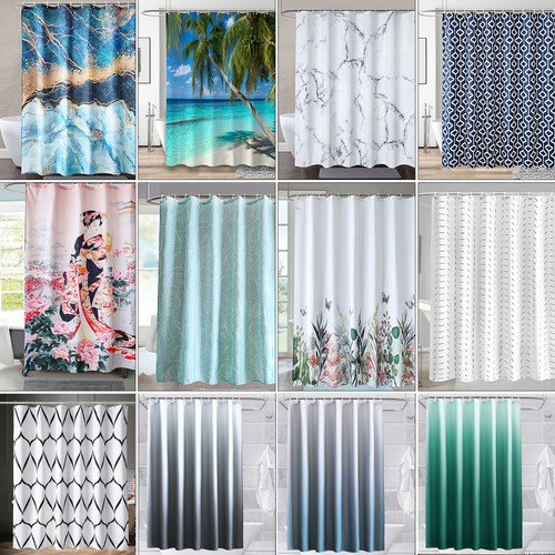 Duschvorhang polyester modern - duschvorhang,