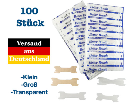 100 nasenpflaster besser - x,